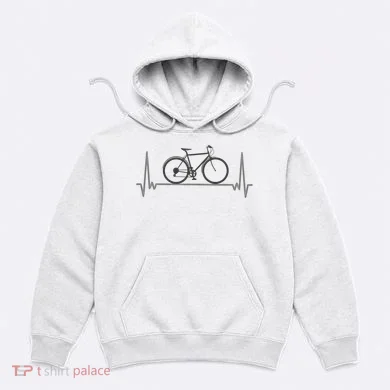 Bicycle Heartbeat Hoodie