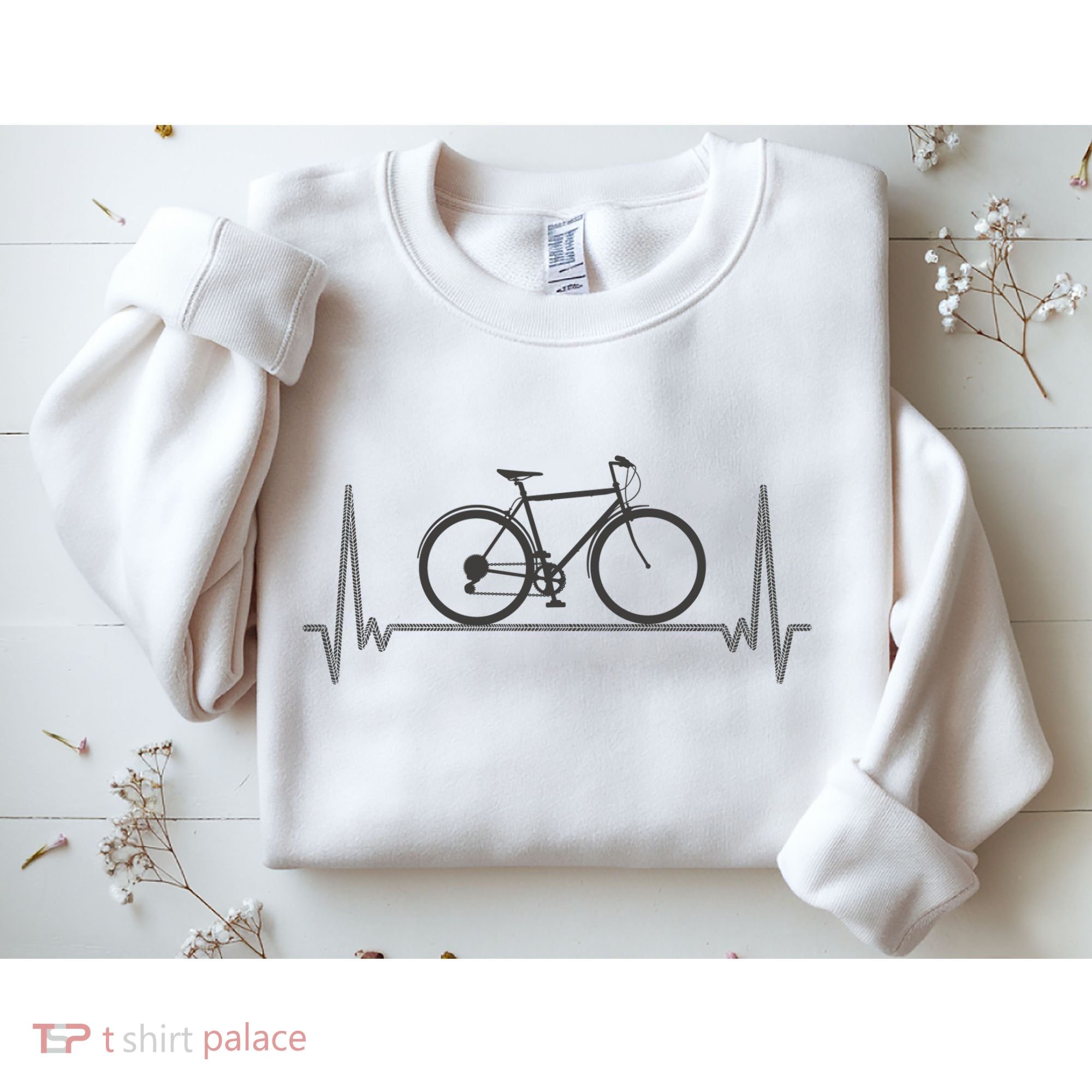 Bicycle Heartbeat Sweatshirt
