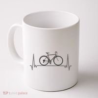 Bicycle Heartbeat Coffee Mug thumb 0
