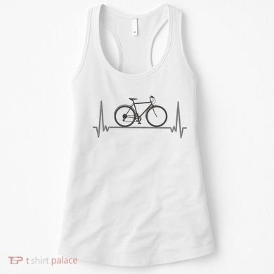 Bicycle Heartbeat Women's Tank Top