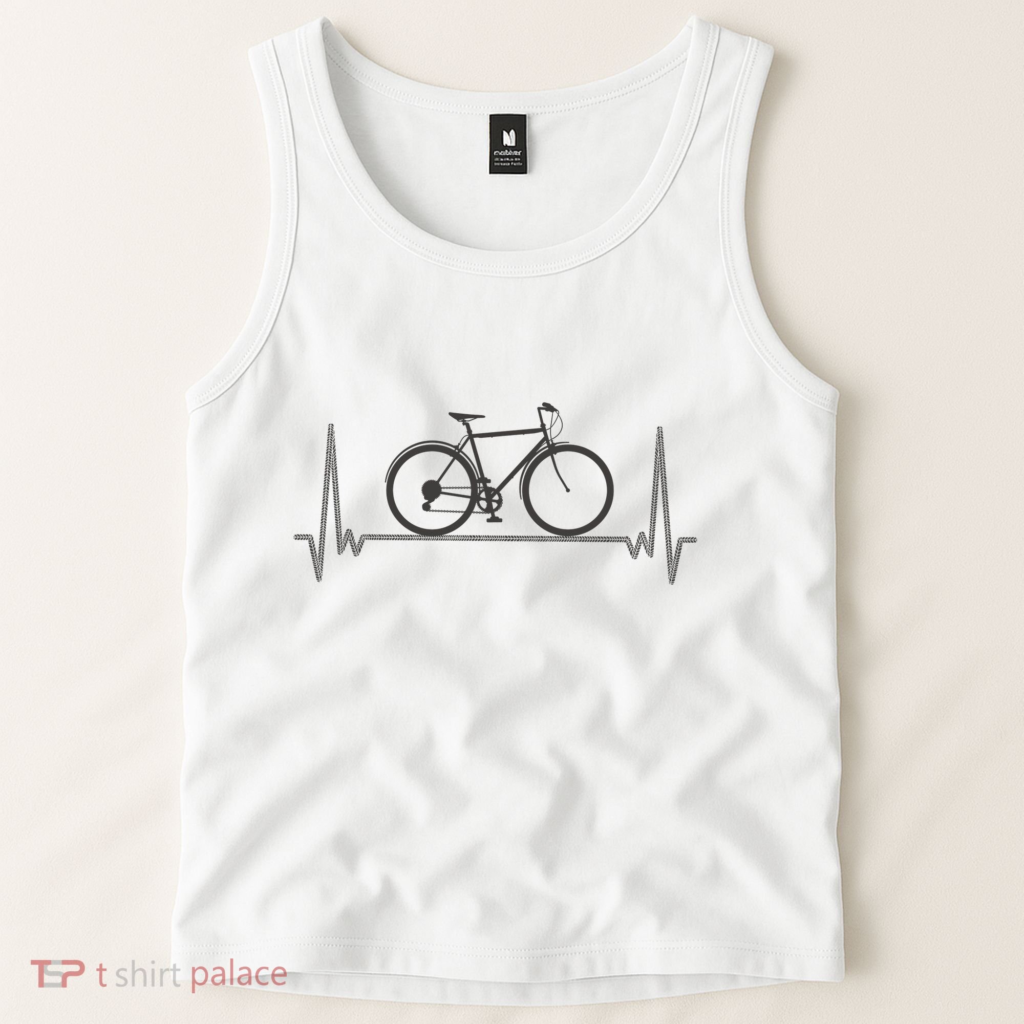 Bicycle Heartbeat Tank Top
