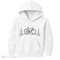 Bicycle Heartbeat Kids Hoodie thumb 0