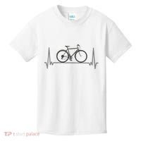 Bicycle Heartbeat Kids T-Shirt thumb 0