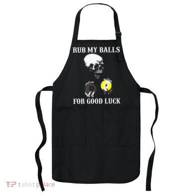 Billiards Halloween Apron