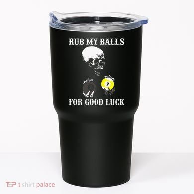 Billiards Halloween Tumbler