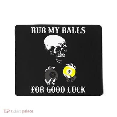 Billiards Halloween Mousepad