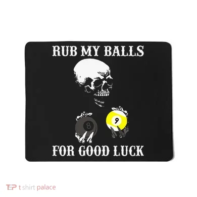 Billiards Halloween Mousepad