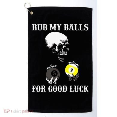 Billiards Halloween Golf Towel
