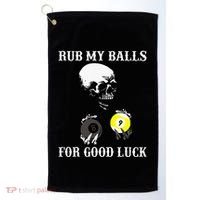 Billiards Halloween Golf Towel thumb 0