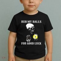 Billiards Halloween Toddler T-Shirt thumb 2