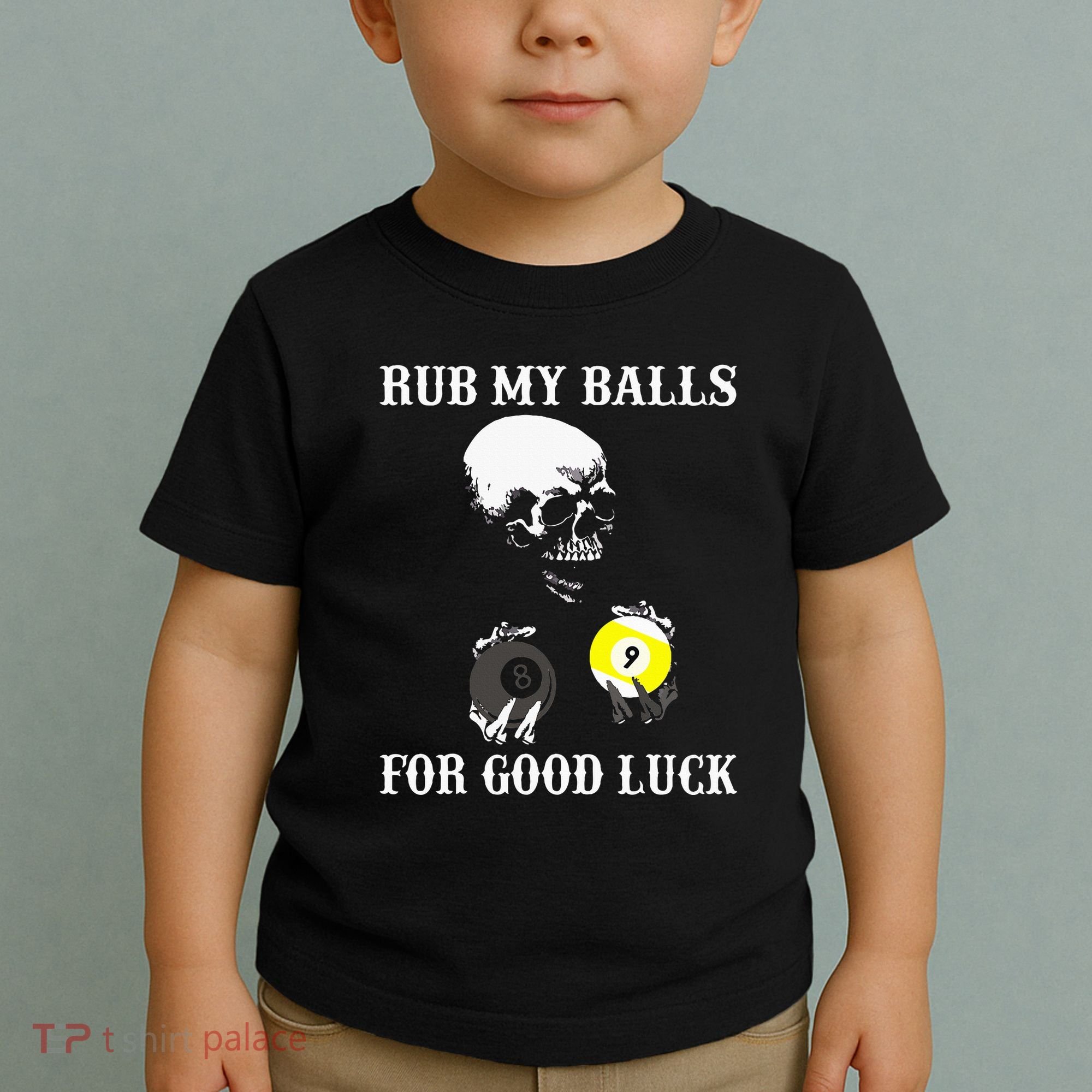 Billiards Halloween Toddler T-Shirt