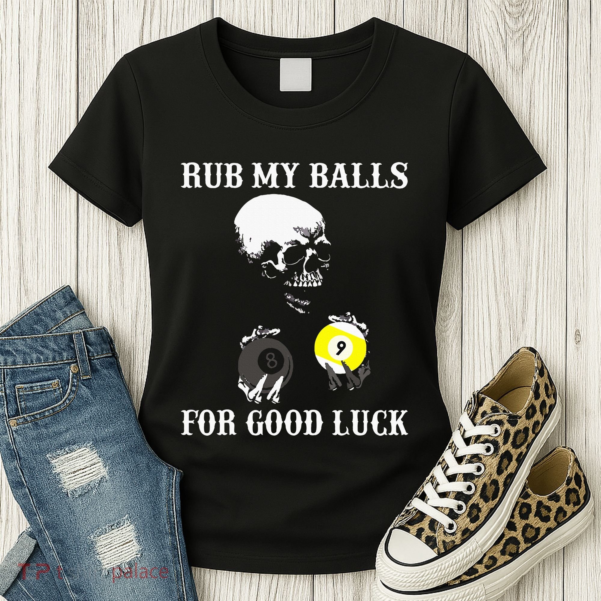 Billiards Halloween Women's T-Shirt