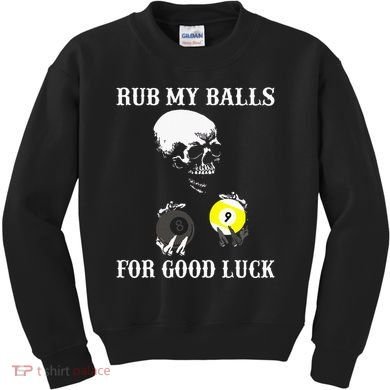 Billiards Halloween Kids Sweatshirt