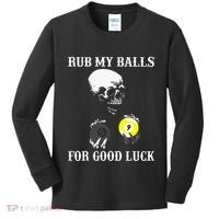 Billiards Halloween Kids Long Sleeve Shirt thumb 0