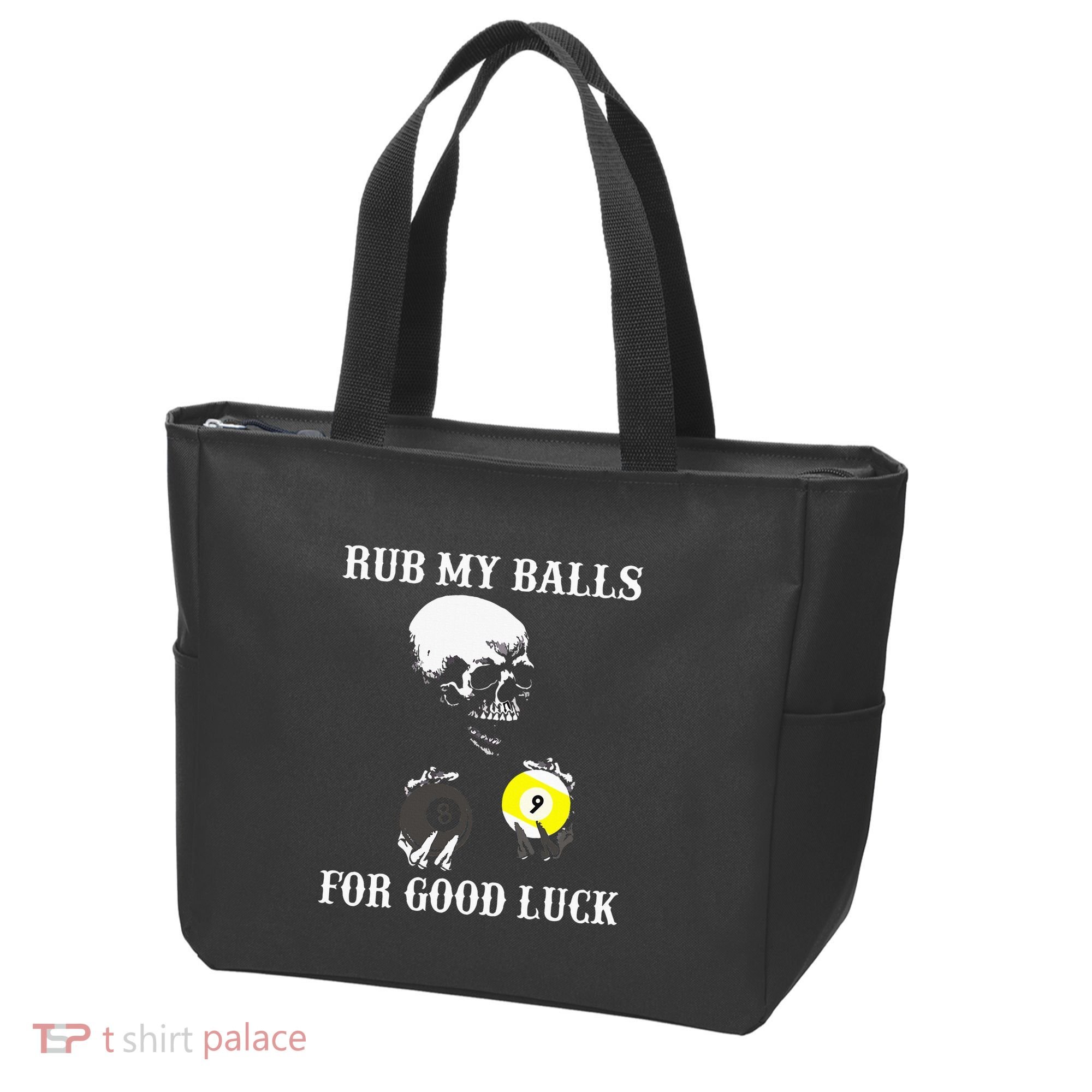 Billiards Halloween Tote Bag