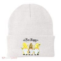 Bee Happy Bee Gnome Spring Beanie thumb 0