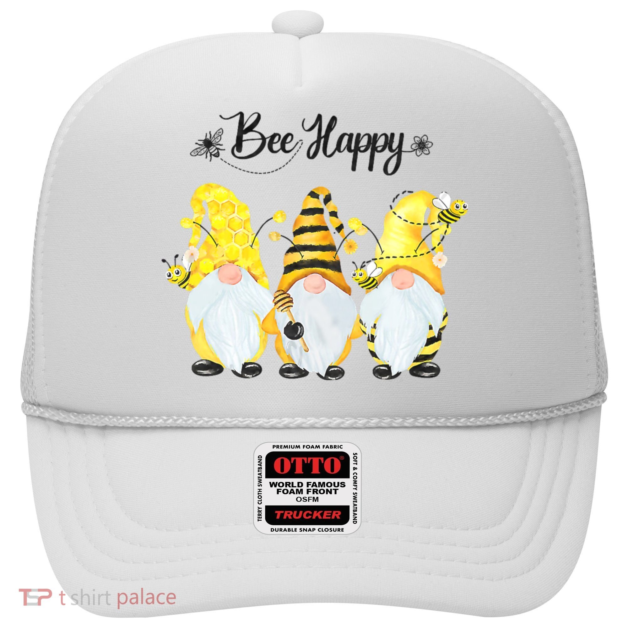 Bee Happy Bee Gnome Spring Hat