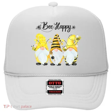 Bee Happy Bee Gnome Spring Hat