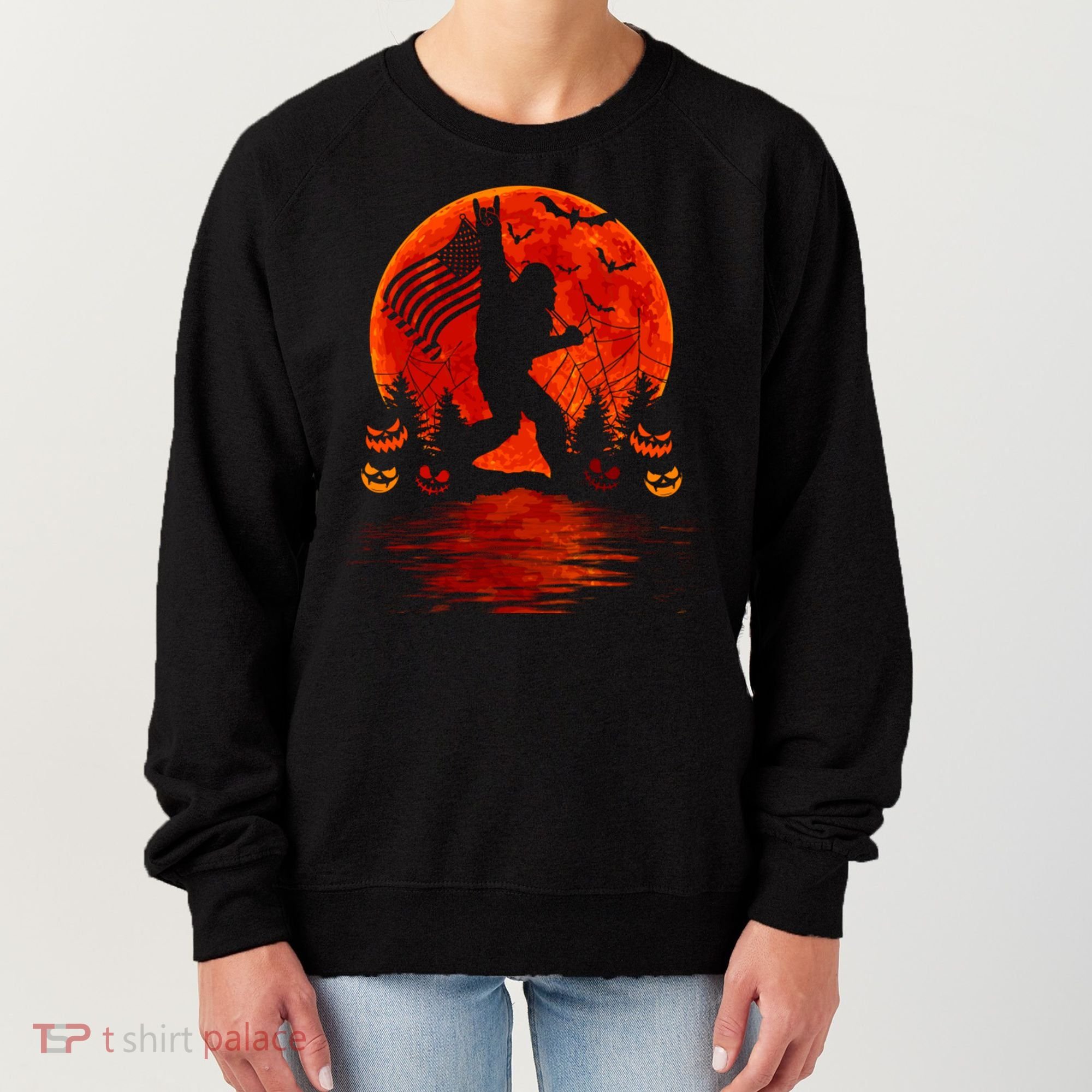 Bigfoot Halloween Women's Sweatshirt