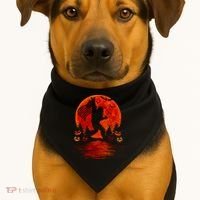 Bigfoot Halloween USA-Made Doggie Bandana thumb 1