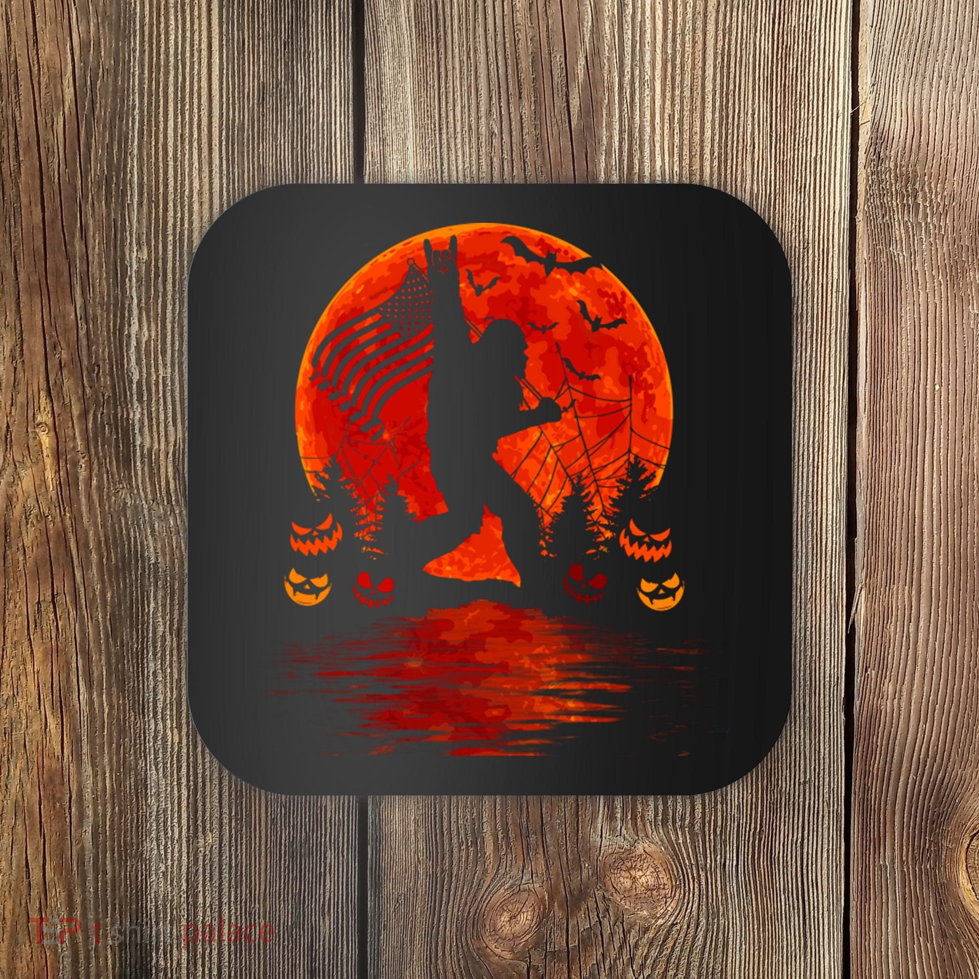 Bigfoot Halloween Coaster
