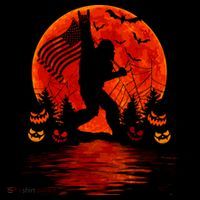 Bigfoot Halloween Mousepad thumb 1