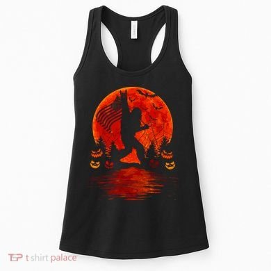 Bigfoot Halloween Women's Tank Top