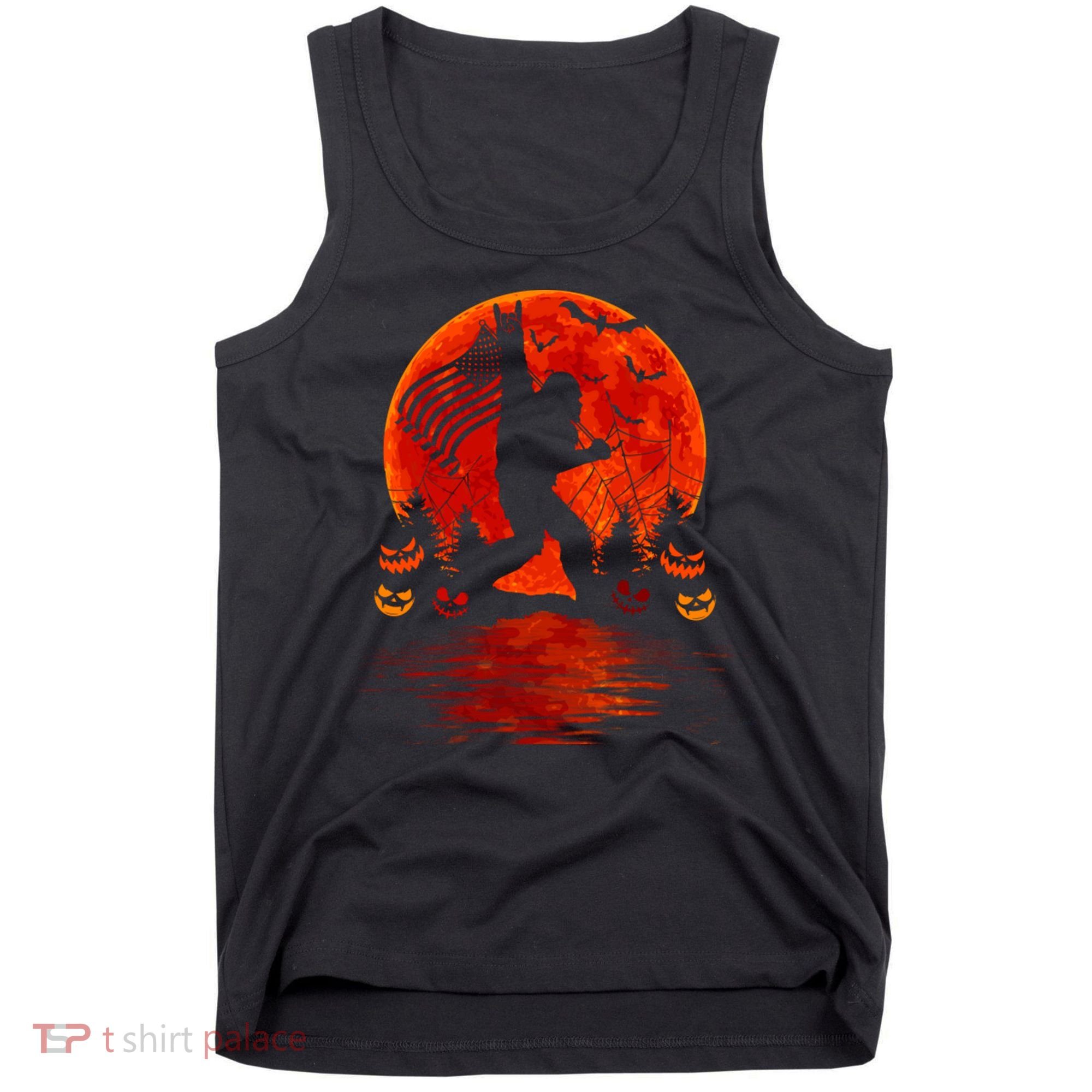 Bigfoot Halloween Tank Top