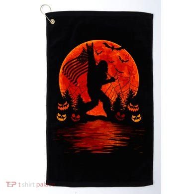 Bigfoot Halloween Golf Towel