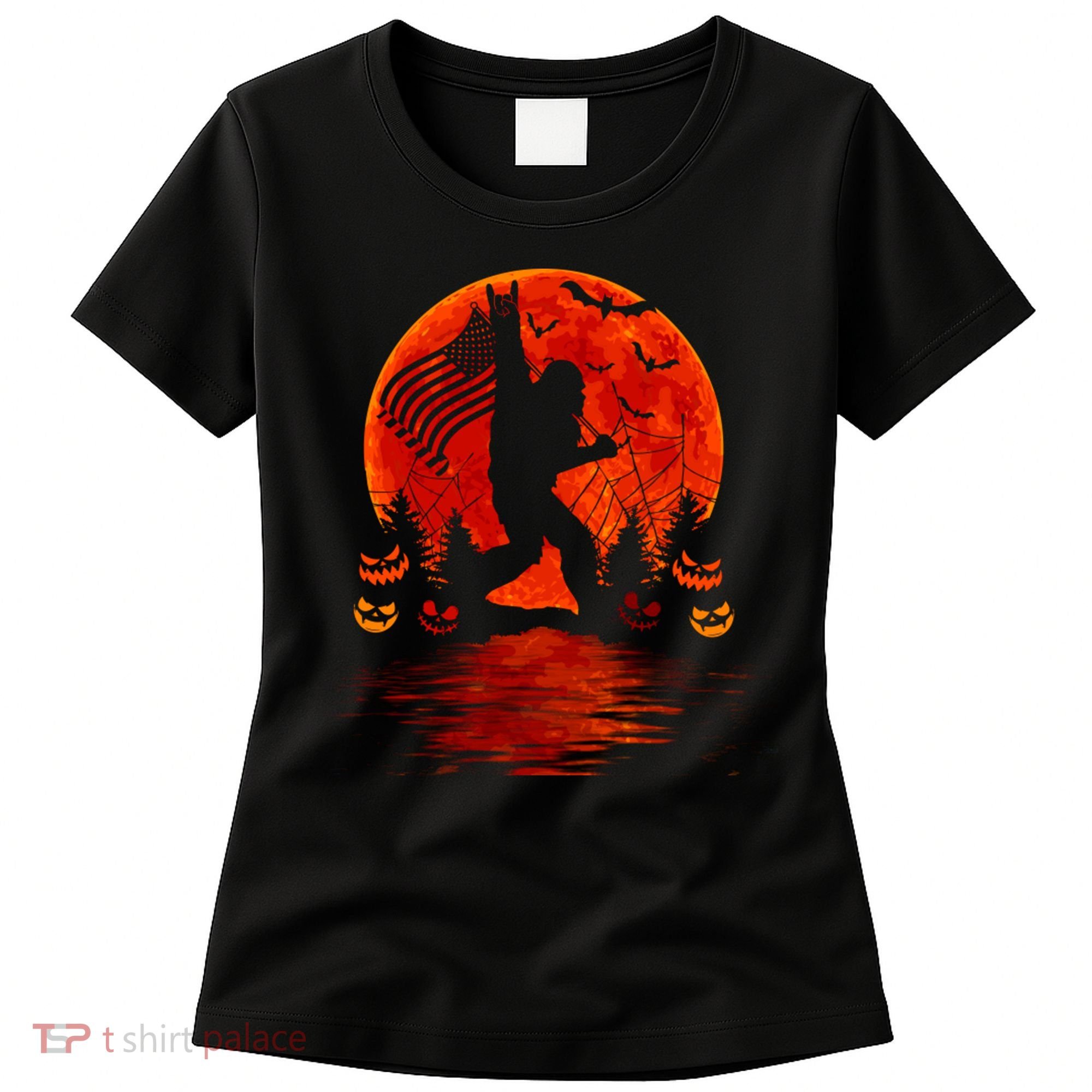 Bigfoot Halloween Women's T-Shirt