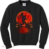 Bigfoot Halloween Kids Sweatshirt thumb 0