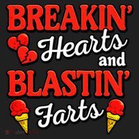 Breakin Hearts Blastin Farts Women's Sweatshirt thumb 2