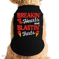 Breakin Hearts Blastin Farts Doggie Tank thumb 0