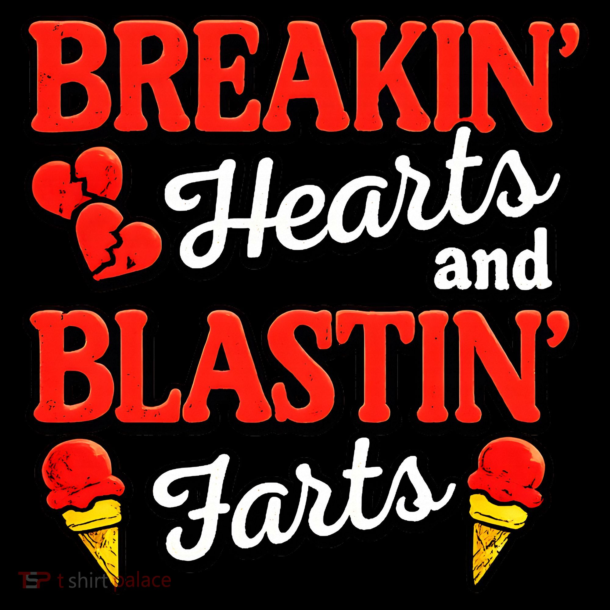 Breakin Hearts Blastin Farts Coffee Mug