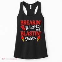 Breakin Hearts Blastin Farts Women's Tank Top thumb 0