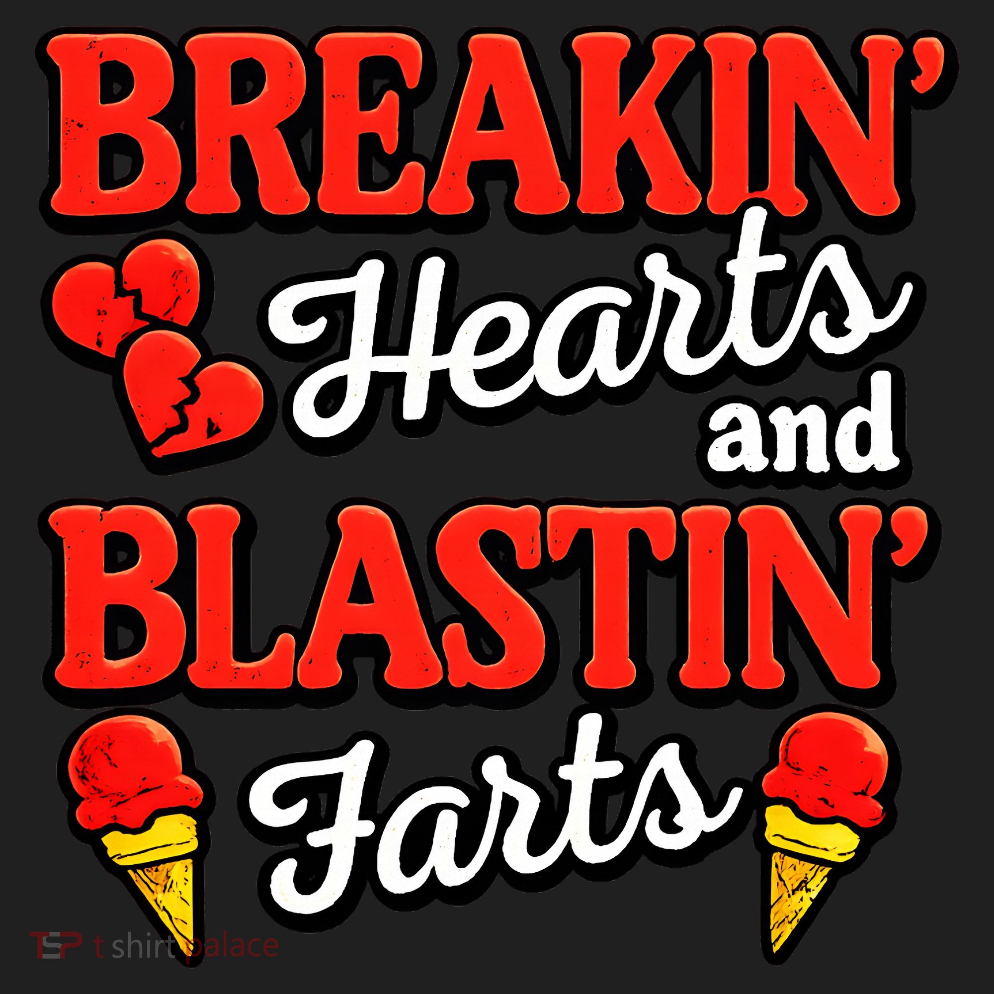 Breakin Hearts Blastin Farts Hat