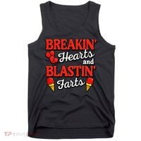 Breakin Hearts Blastin Farts Tank Top thumb 0