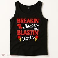 Breakin Hearts Blastin Farts Tank Top thumb 2