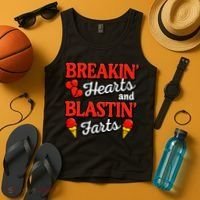 Breakin Hearts Blastin Farts Tank Top thumb 4