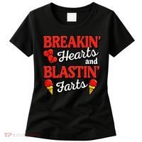 Breakin Hearts Blastin Farts Women's T-Shirt thumb 0