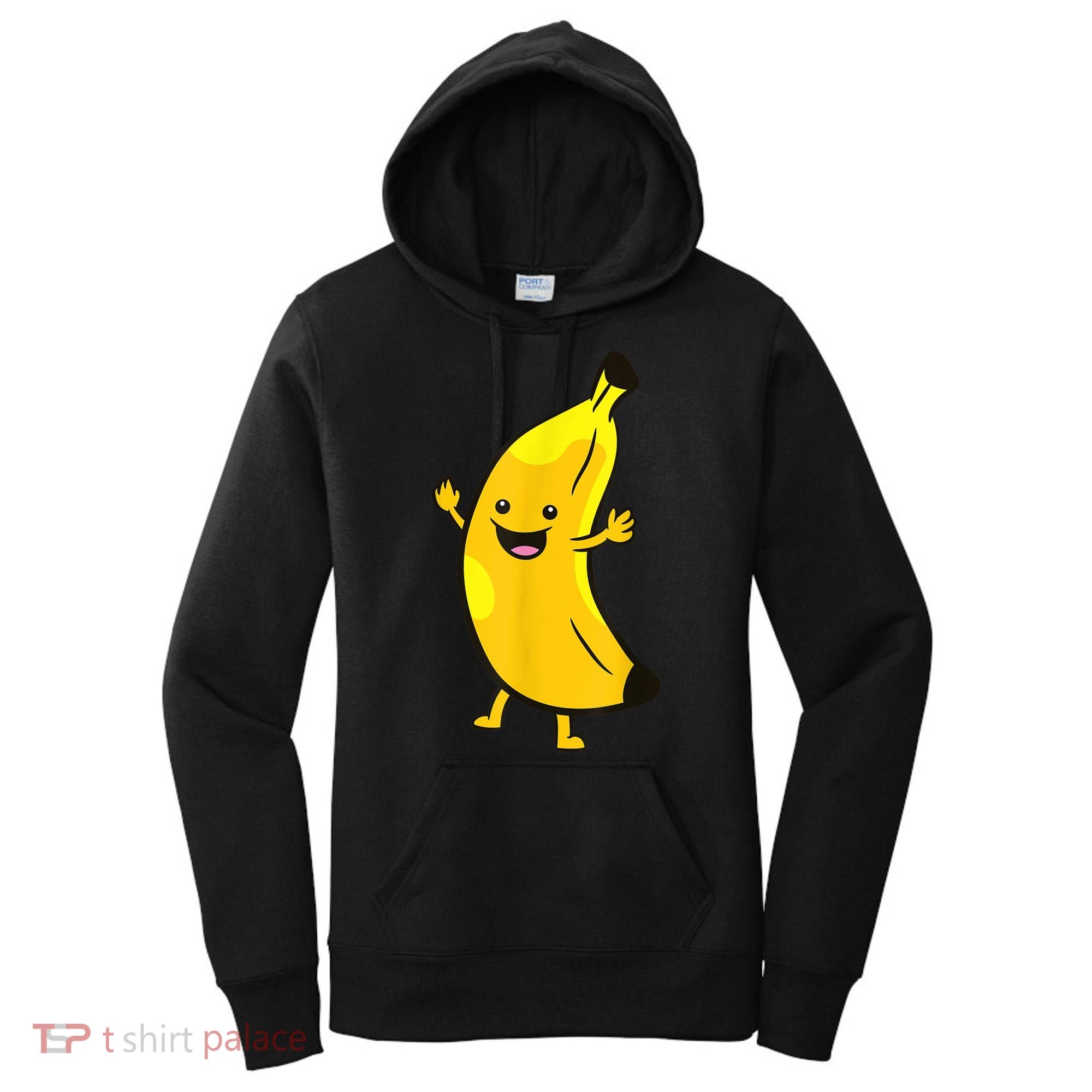 Banana Happy Banana Costume Fruit Love Bananas Women's Hoodie