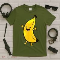 Banana Happy Banana Costume Fruit Love Bananas T-Shirt thumb 5