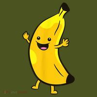 Banana Happy Banana Costume Fruit Love Bananas T-Shirt thumb 7