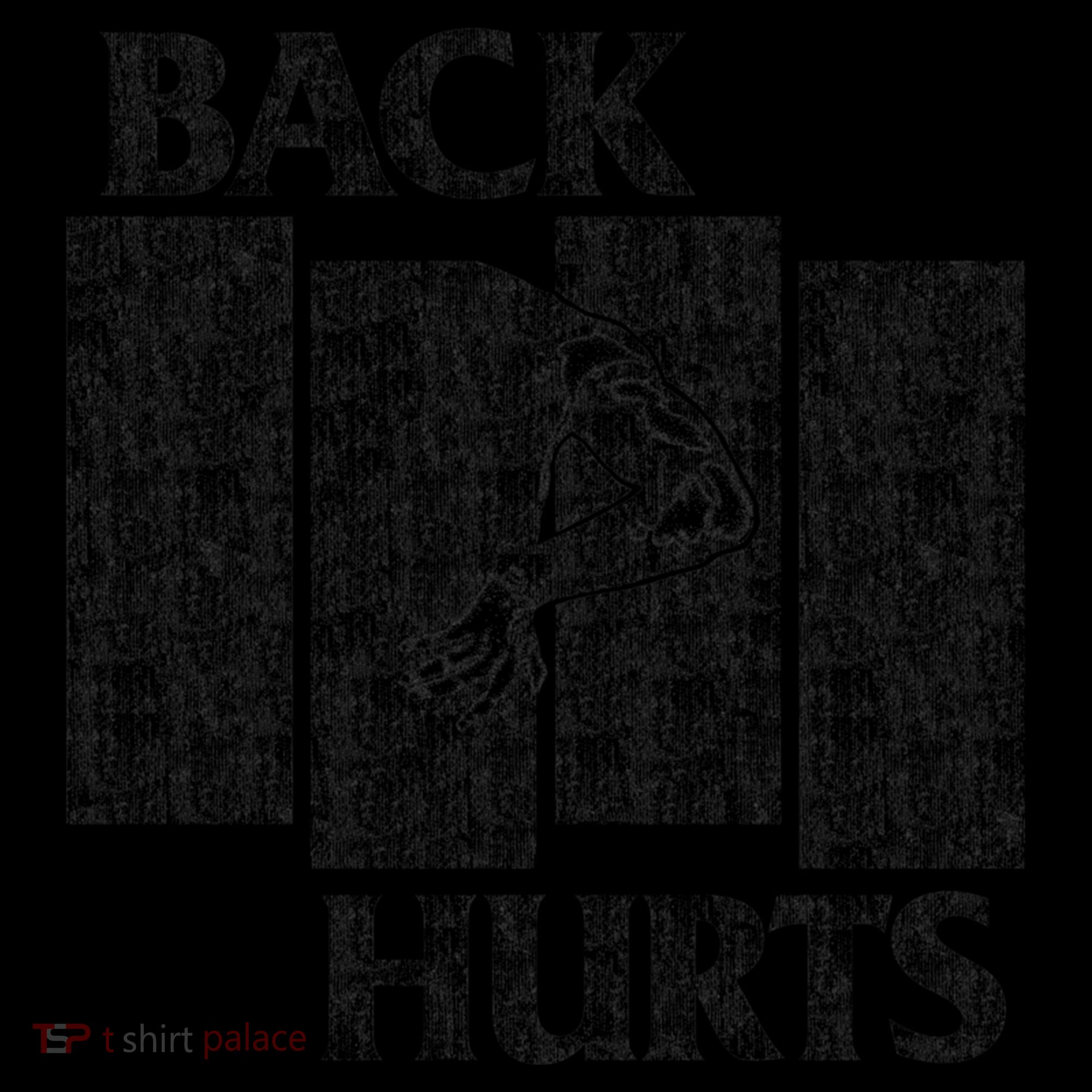 Back Hurts Coaster
