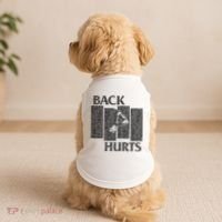 Back Hurts Doggie Tank thumb 2