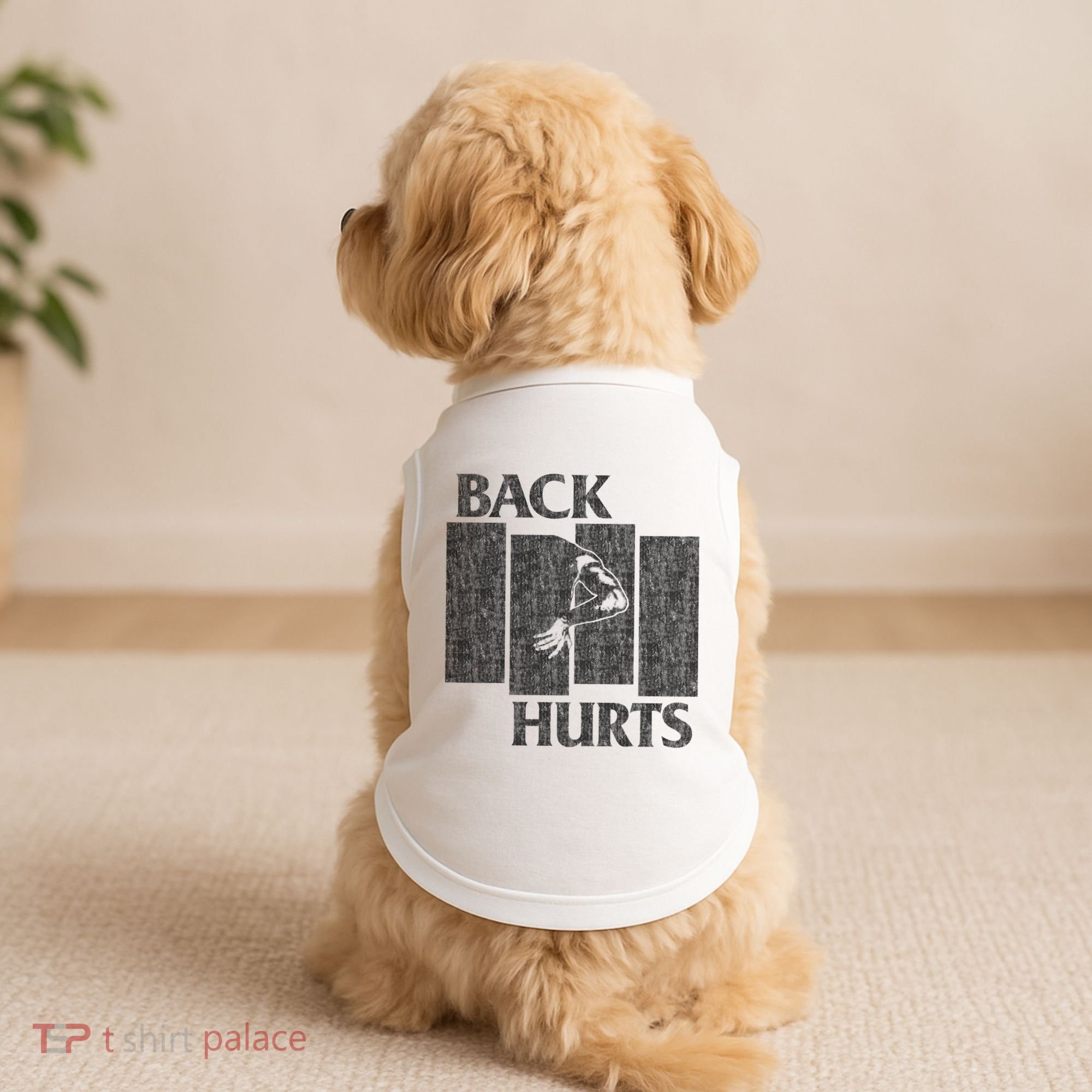 Back Hurts Doggie Tank