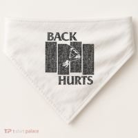 Back Hurts USA-Made Doggie Bandana thumb 0