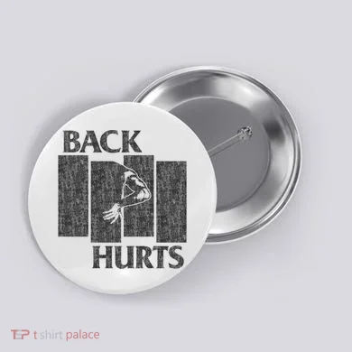 Back Hurts Button