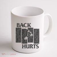 Back Hurts Coffee Mug thumb 1