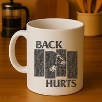 Back Hurts Coffee Mug thumb 4